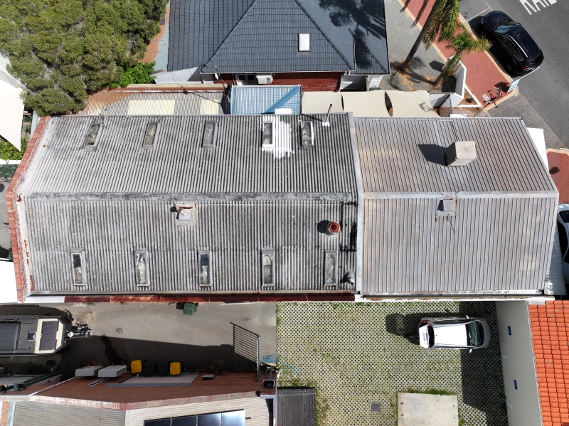 Commercial building roof Inspection